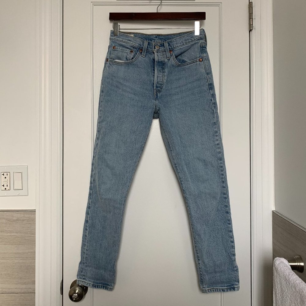 Levi's 501 Stretch Skinny Women's Jeans in Tango Light (Size 26)